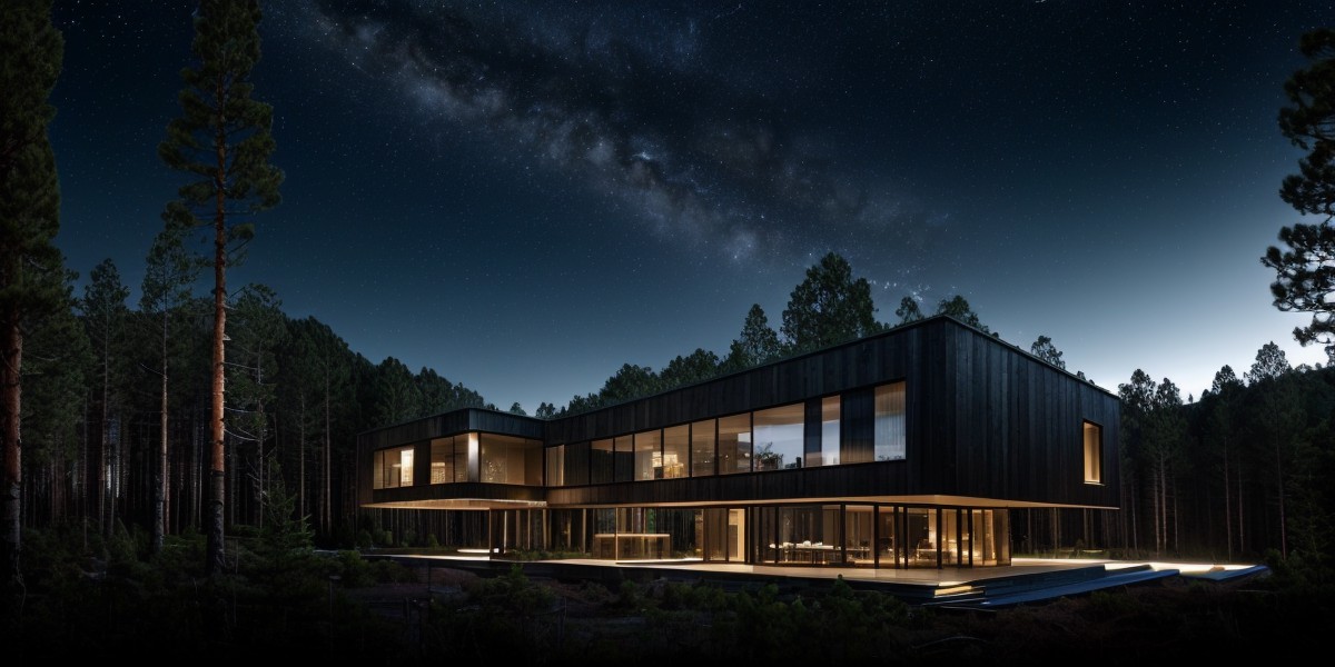 19077-1905135418-modern architecture style, photo realistic, clean sky, single building,(night_1.3),forest.png